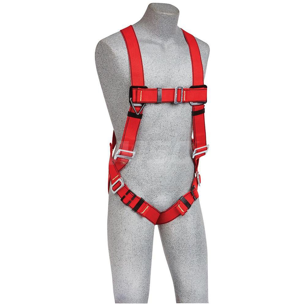 Fall Protection Harnesses: 420 Lb, Welder Style, Size Small, For General Industry, Kevlar, Back