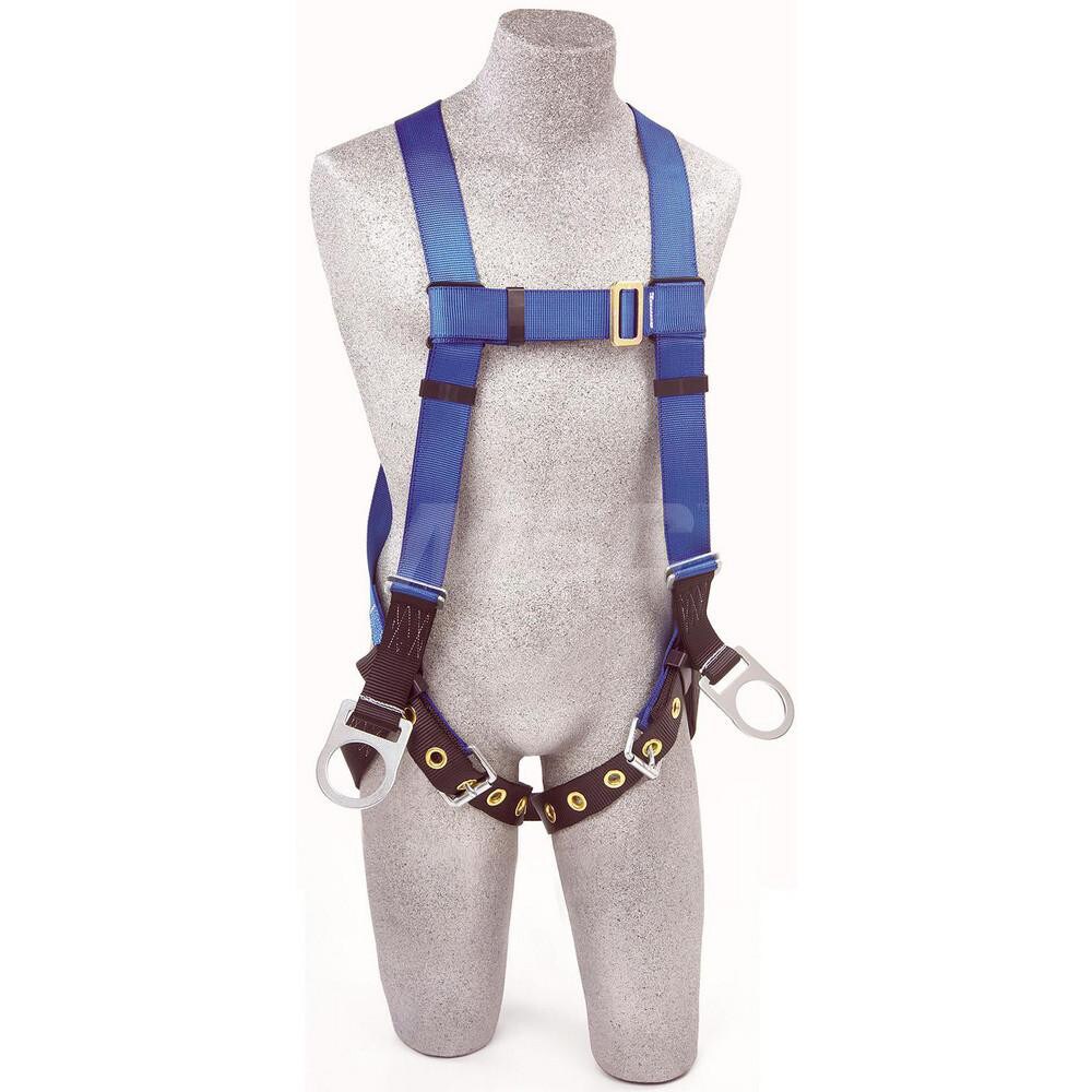 Fall Protection Harnesses: 310 Lb, Vest Style, Size Universal, For Positioning, Polyester, Back & Side