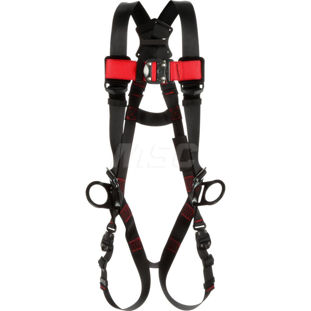 Fall Protection Harnesses: 420 Lb, Vest Style, Size Small, For Positioning, Polyester, Back & Side