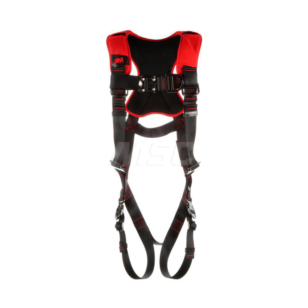 Fall Protection Harnesses: 420 Lb, Vest Style, Size Small, For Climbing, Polyester, Back & Front