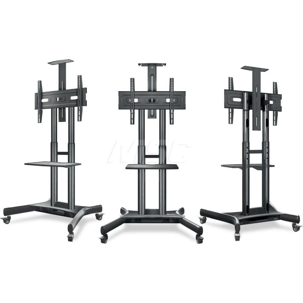 Security Monitor & TV Mounts; Mount Style: Flat Panel Mount ; Load Capacity (Lb.): 100.00 ; Maximum Monitor Size: 70-in ; Minimum Monitor Size: 40-in ; Rotating/Tilting: Rotating ; Material: Plastic; Steel