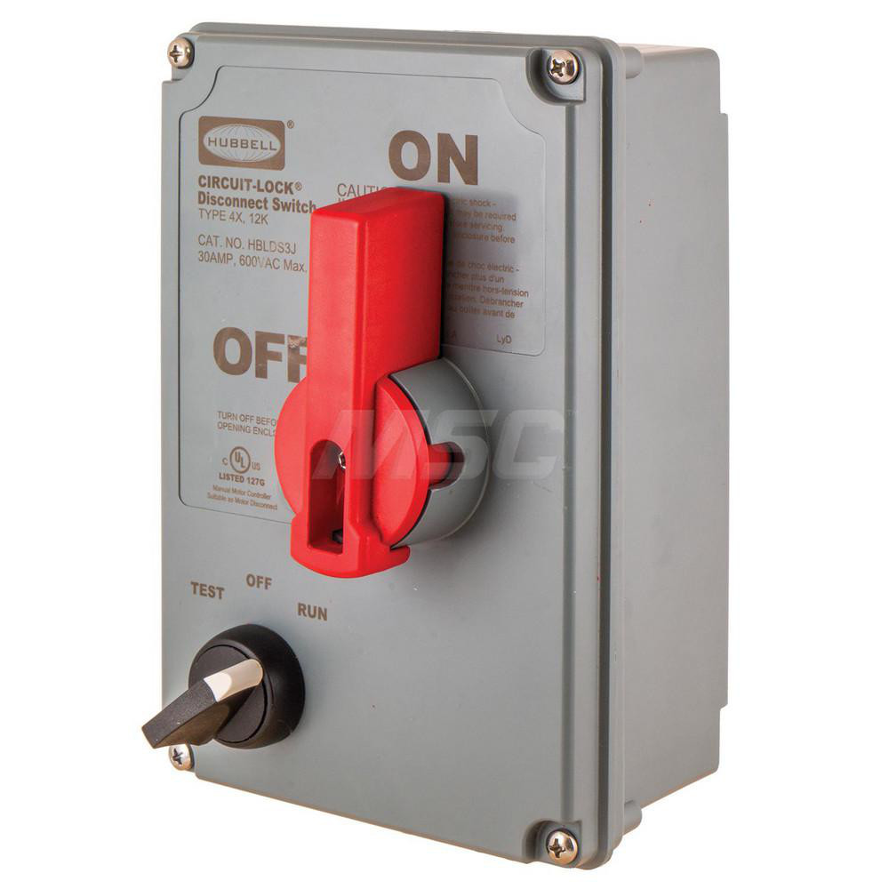 Hubbell Wiring DeviceKellems Cam & Disconnect Switches; Enclosure