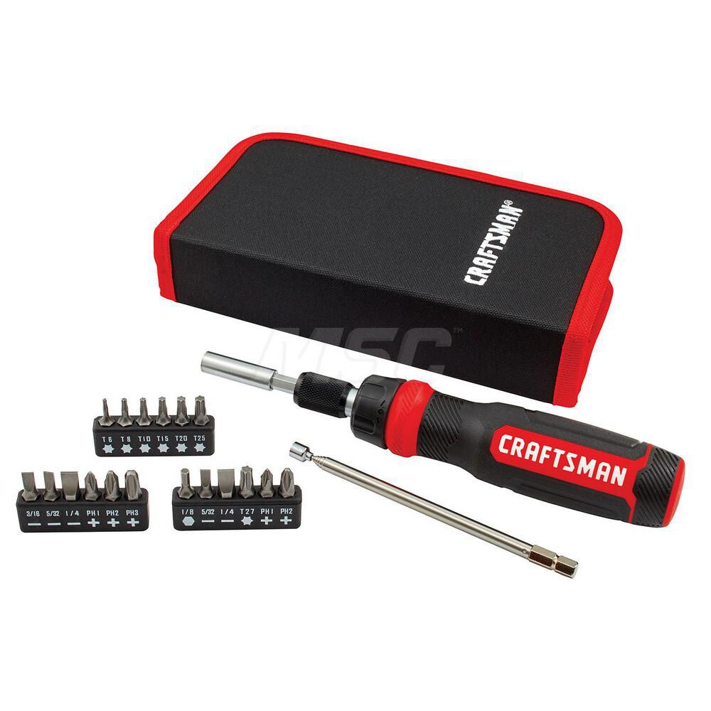 Craftsman Screwdriver Sets Screwdriver Types Included Square Torx 