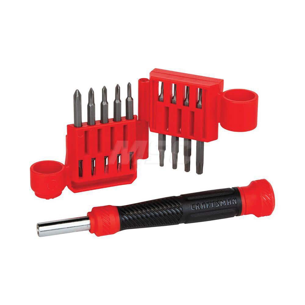 punch Beweging Voorkeursbehandeling Craftsman - Screwdriver Set: 18 Pc, Phillips, Slotted & Torx - 23166929 -  MSC Industrial Supply