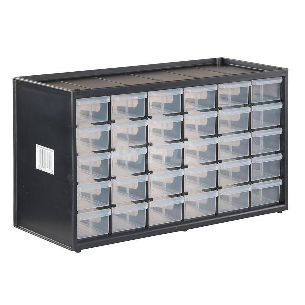 Craftsman CMST40730 Small Parts Boxes & Organizers; Type: Bin System ; Material: Plastic ; Number Of Compartments: 30 ; Height (Decimal Inch): 8.7750 ; Depth (Decimal Inch): 6.0450 ; Width (Decimal Inch - 4 Decimals): 14.2350 