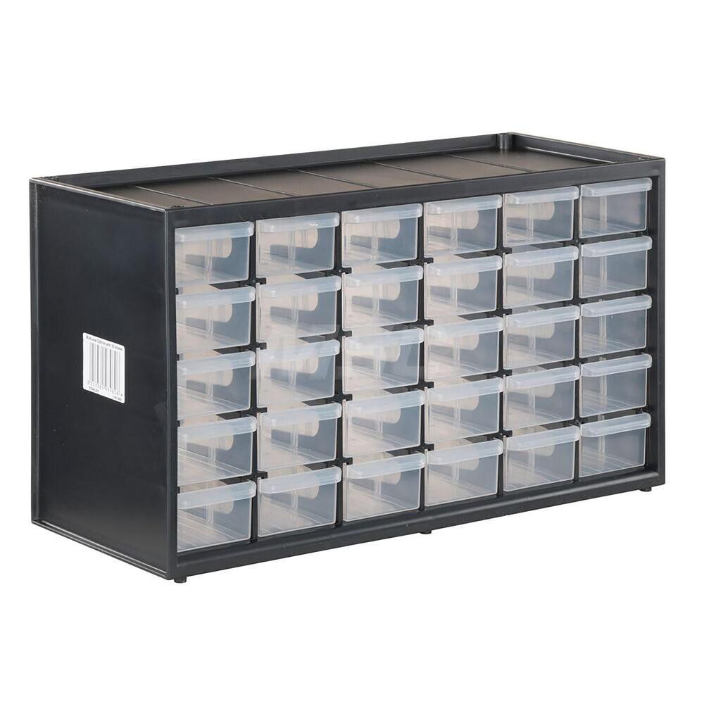 Craftsman CMST40730 Small Parts Boxes & Organizers; Type: Bin System ; Material: Plastic ; Number Of Compartments: 30 ; Height (Decimal Inch): 8.7750 ; Depth (Decimal Inch): 6.0450 ; Width (Decimal Inch - 4 Decimals): 14.2350 Image