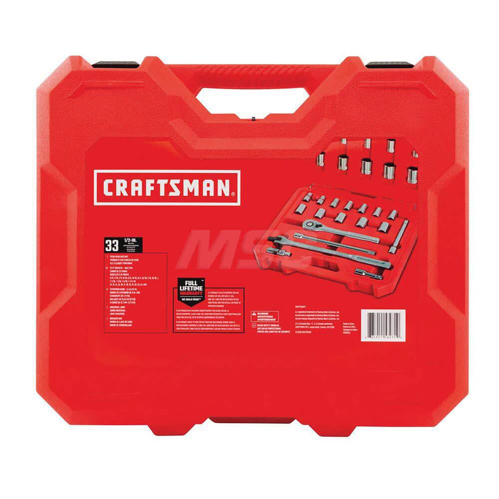Craftsman CMMT12022 Combination Hand Tool Set: 1/2" Drive 