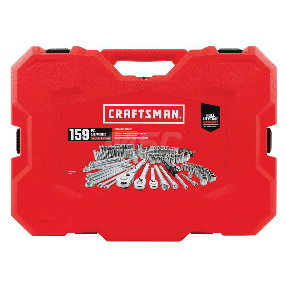 Craftsman Combination Hand Tool Set 1/4" 3/8" & 1/2" Drive