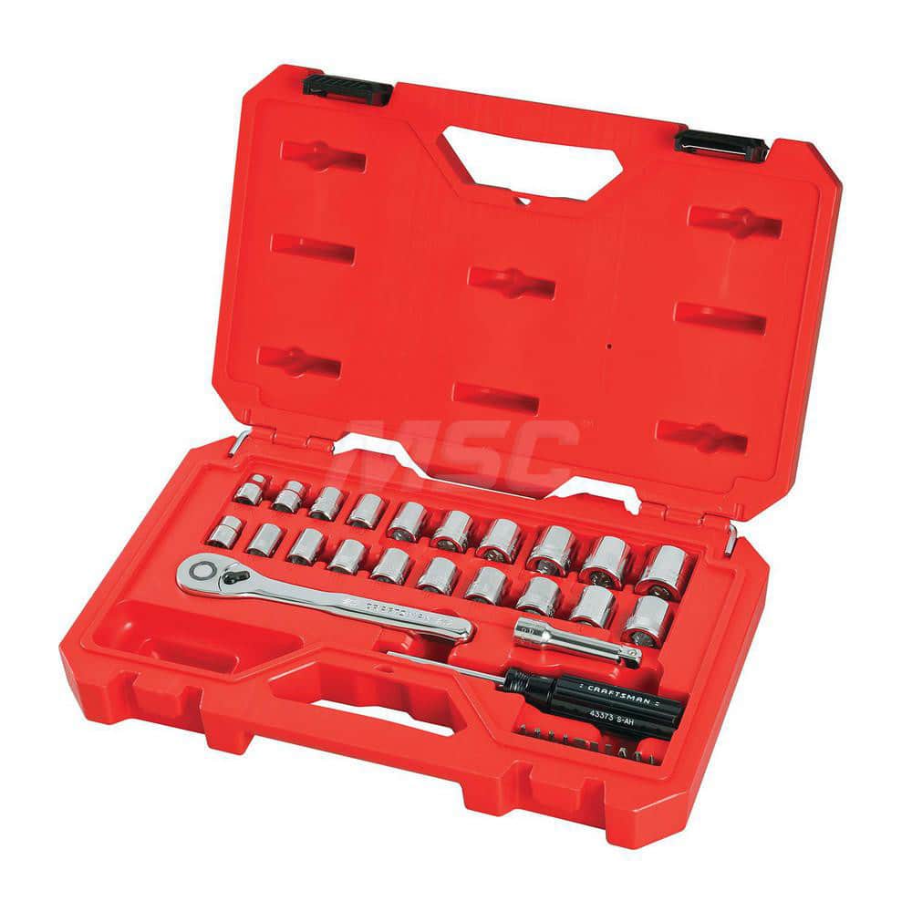 Craftsman CMMT12013 Combination Hand Tool Set: 3/8" Drive 