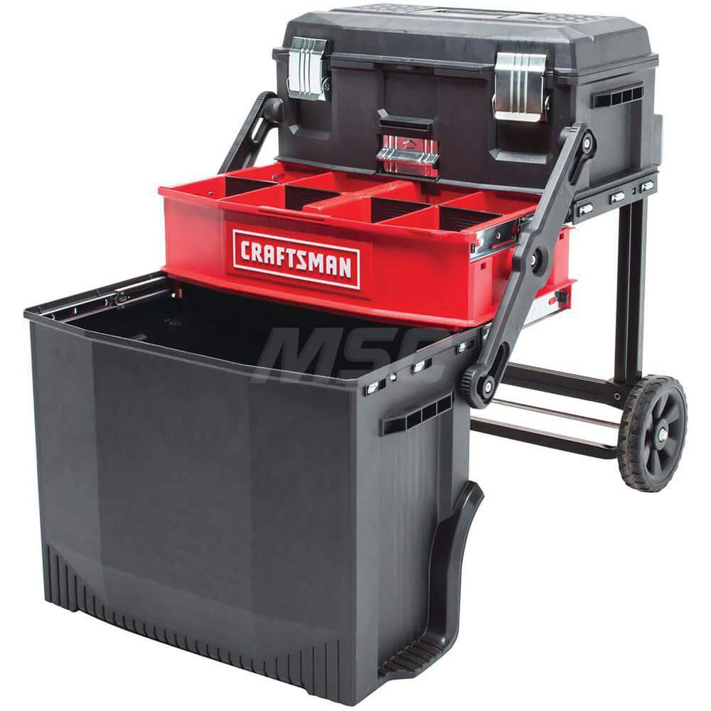 Craftsman CMST20880 Tool Storage Carts; Type: Workshop ; Number of Drawers: 1.000 ; Width Range: 18" - 23.9" ; Depth Range: Less than 18" ; Height Range: 24" - 35.9" ; Load Capacity (Lb.): 88.000 