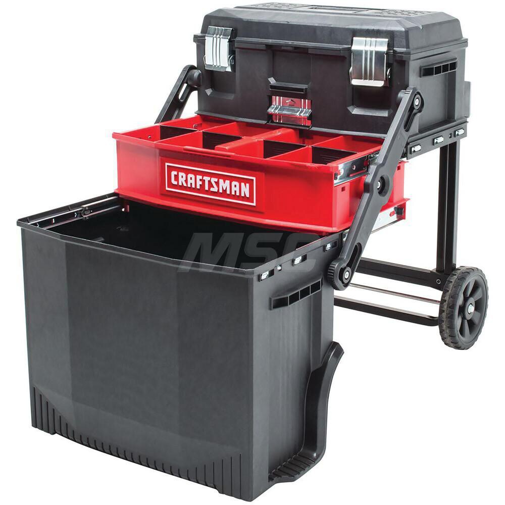 Craftsman CMST20880 Tool Storage Carts; Type: Workshop ; Number of Drawers: 1.000 ; Width Range: 18" - 23.9" ; Depth Range: Less than 18" ; Height Range: 24" - 35.9" ; Load Capacity (Lb.): 88.000 Image