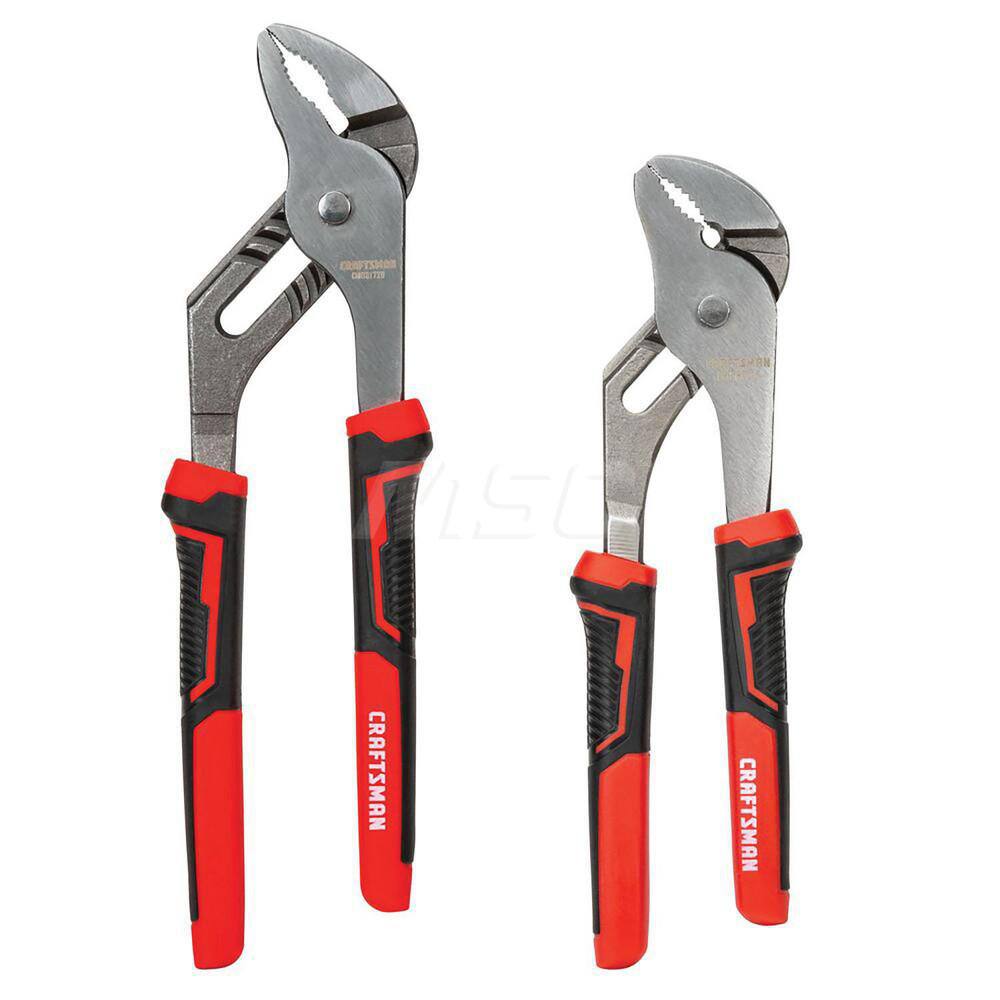 Tongue & Groove Plier: 10" OAL, 1-3/4" Cutting Capacity
