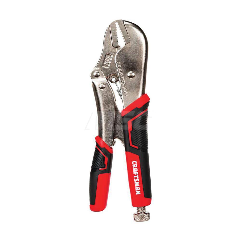Pliers; Type: Locking ; Jaw Type: Full Grip ; Overall Length (Inch): 8-7/8 ; Overall Length (Decimal Inch): 8.8750 ; Style: Locking Plier ; Color: Red