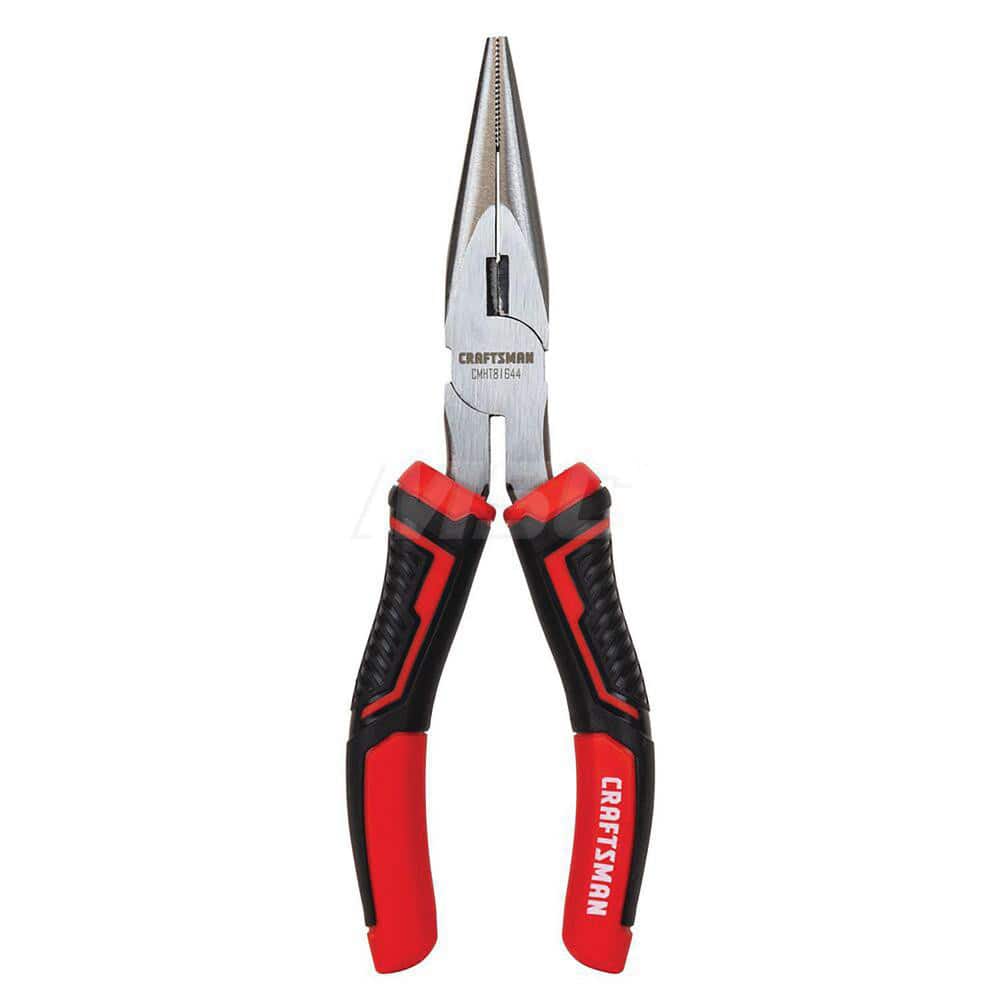 Pliers; Type: Long Nose ; Jaw Type: Long Nose ; Overall Length (Decimal Inch): 6.7300 ; Style: Long Nose Plier ; Color: Red