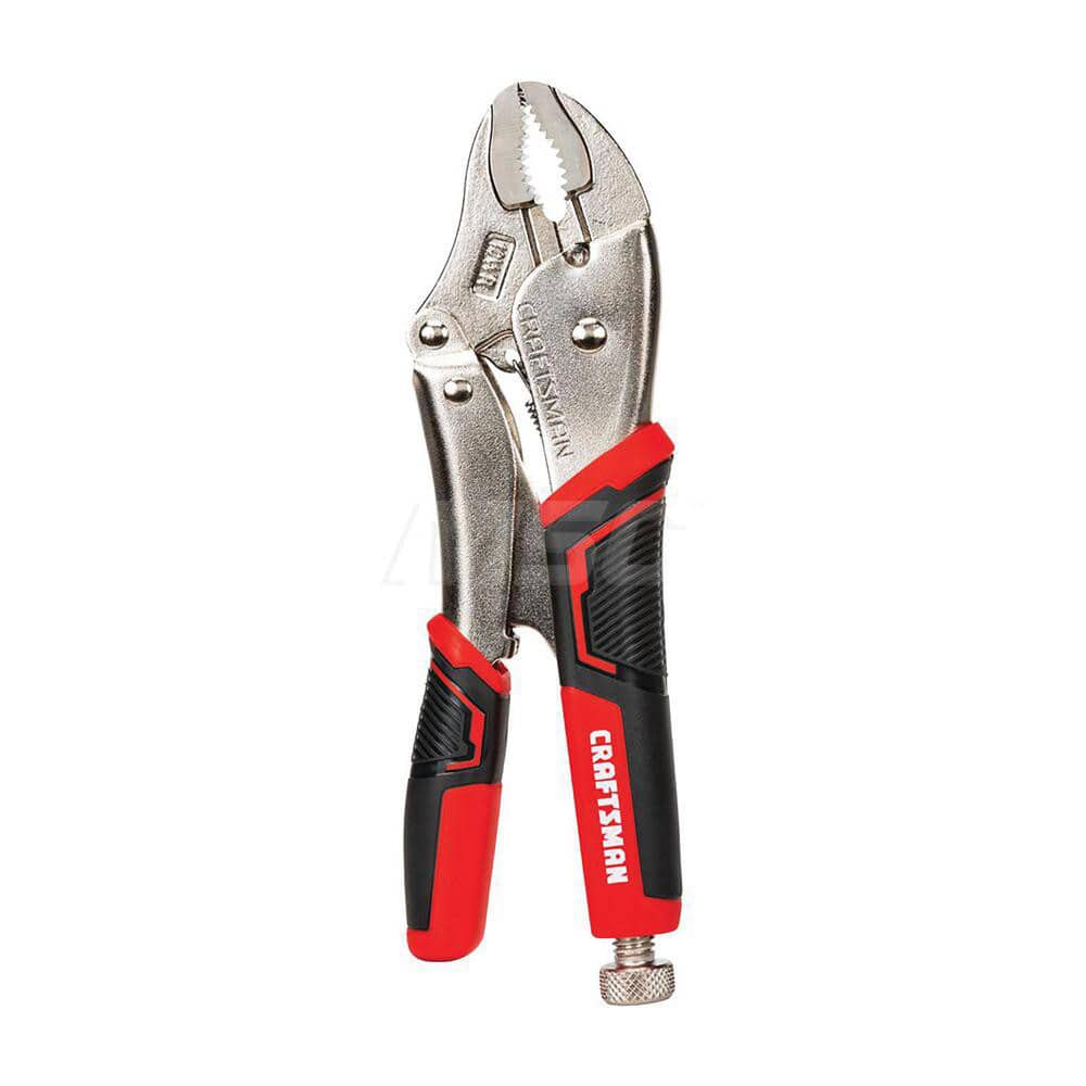 Pliers; Type: Locking ; Jaw Type: Full Grip ; Overall Length (Inch): 9 ; Overall Length (Decimal Inch): 9.0000 ; Style: Locking Plier ; Color: Red