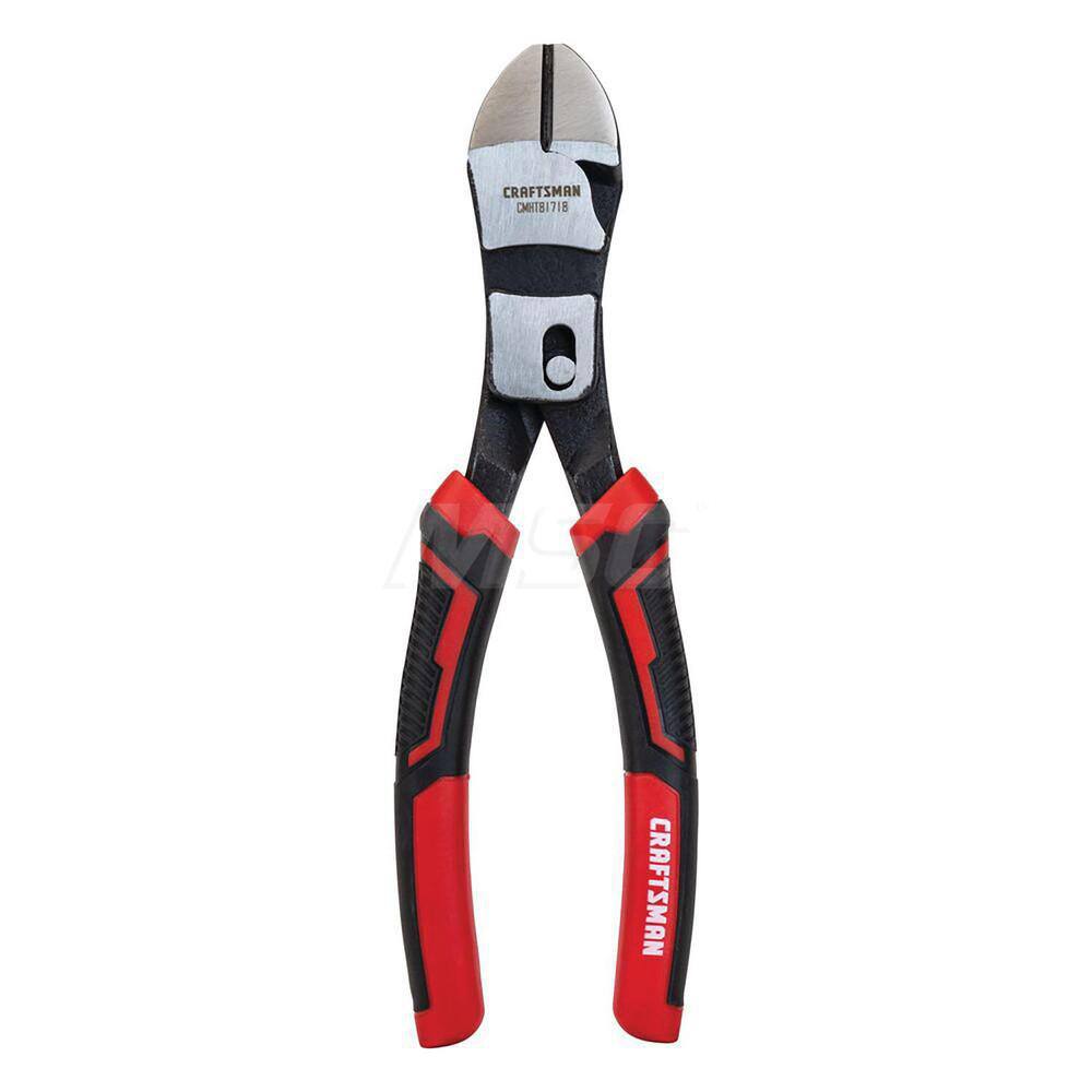 Pliers; Type: Diagonal ; Jaw Type: Diagonal ; Overall Length (Decimal Inch): 8.2000 ; Style: Diagonal Plier ; Color: Red