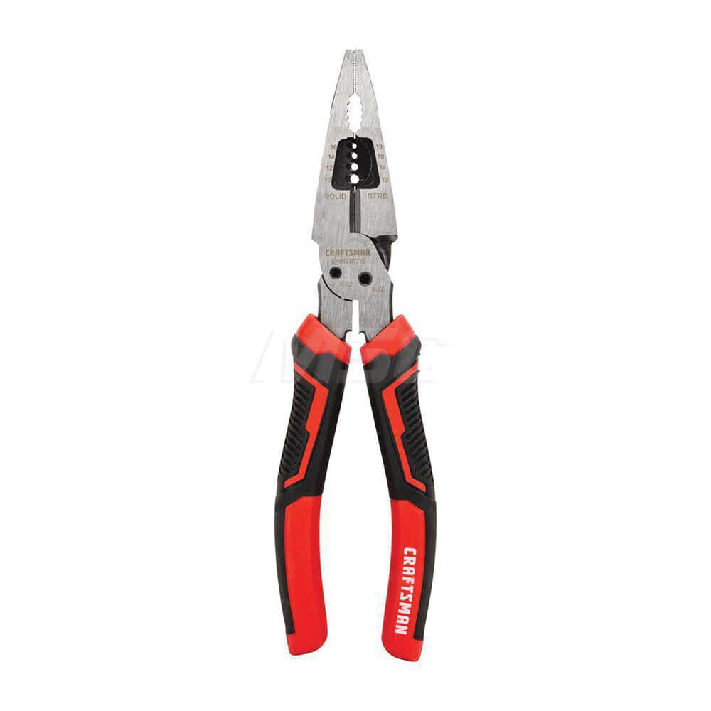 Pliers; Type: Long Nose ; Jaw Type: Long Nose ; Overall Length (Decimal Inch): 8.3100 ; Style: Long Nose Plier ; Color: Red