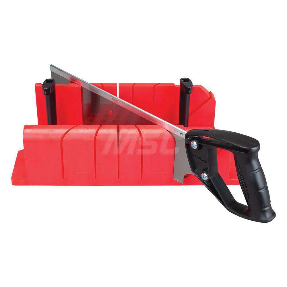 Handsaws; Tool Type: Miter Box Saw ; Blade Length (Inch): 12 ; Applications: General Purpose ; Handle Material: Plastic ; Blade Material: Steel