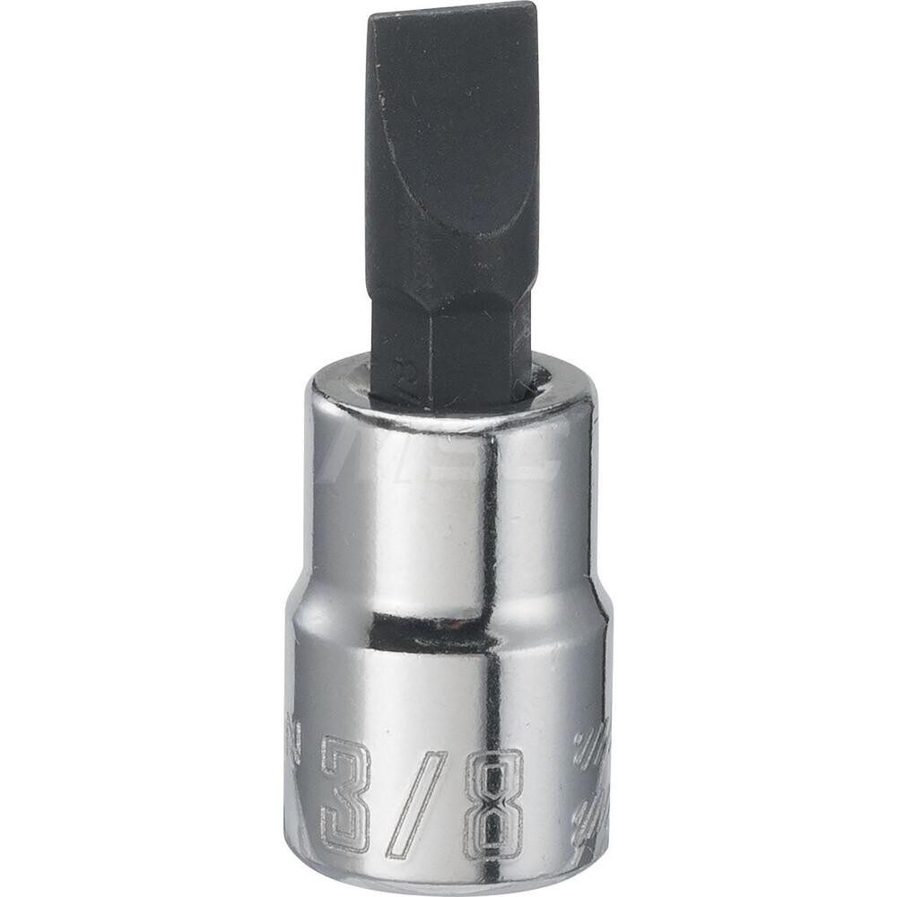 Screwdriver & Drag Link Sockets; Type: Flathead Screwdriver Socket ; Drive Size (Inch): 3/8in ; Point Size: #0
