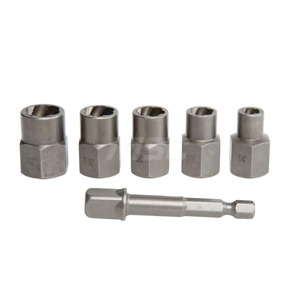 Bolt Extractor: 6 Pc