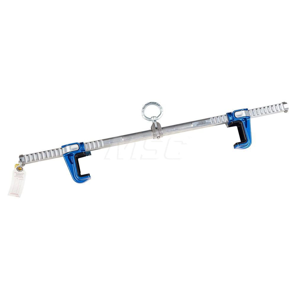 Anchors, Grips & Straps; Load Capacity: 420lb; 190kg ; Material: Aluminum ; Anchor Point Connection Type: D-Ring ; Tensile Strength: 5000lb ; For Use With: 3M DBI-SALA. SecuraSpan I-Beam System ; Standards: OSHA