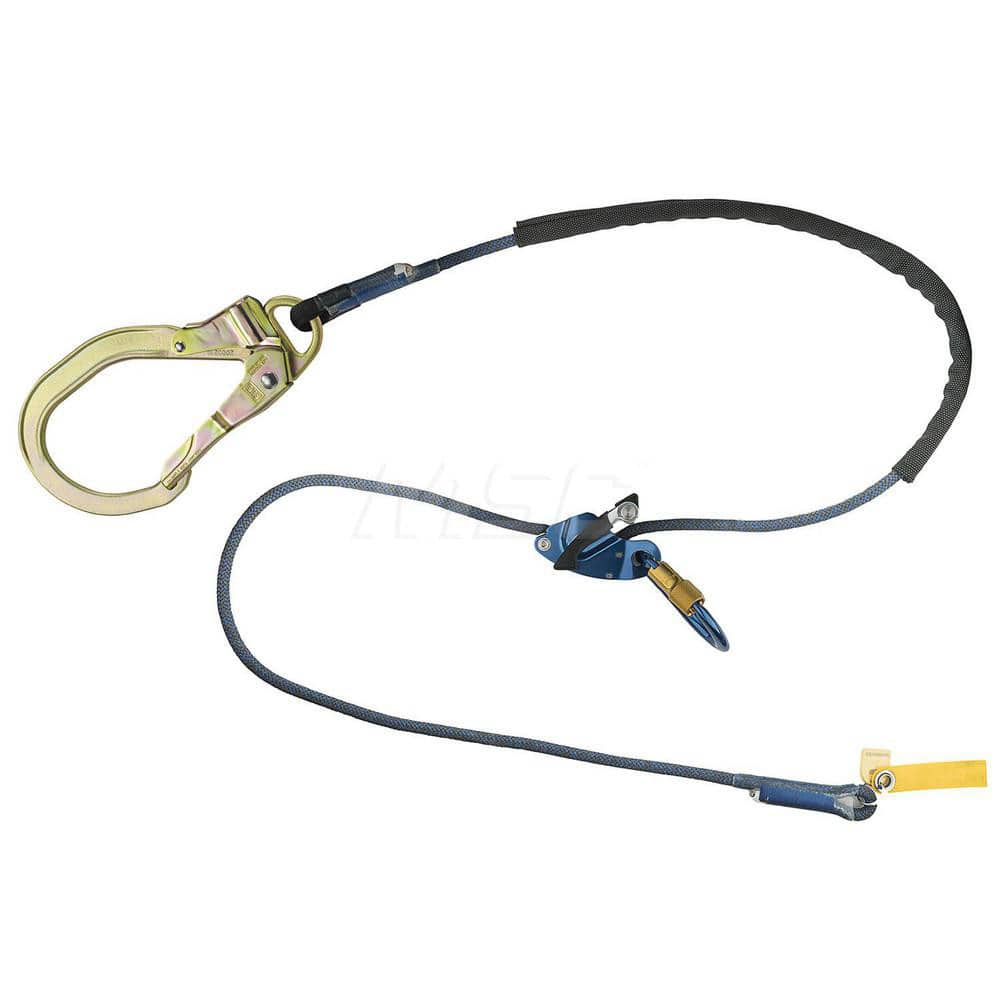 Lanyards & Lifelines; Load Capacity: 310lb; 141kg ; Lifeline Material: Nylon ; Capacity (Lb.): 310 ; End Connections: Snap Hook ; Maximum Number Of Users: 1 ; Anchorage Connection: Rebar Hook