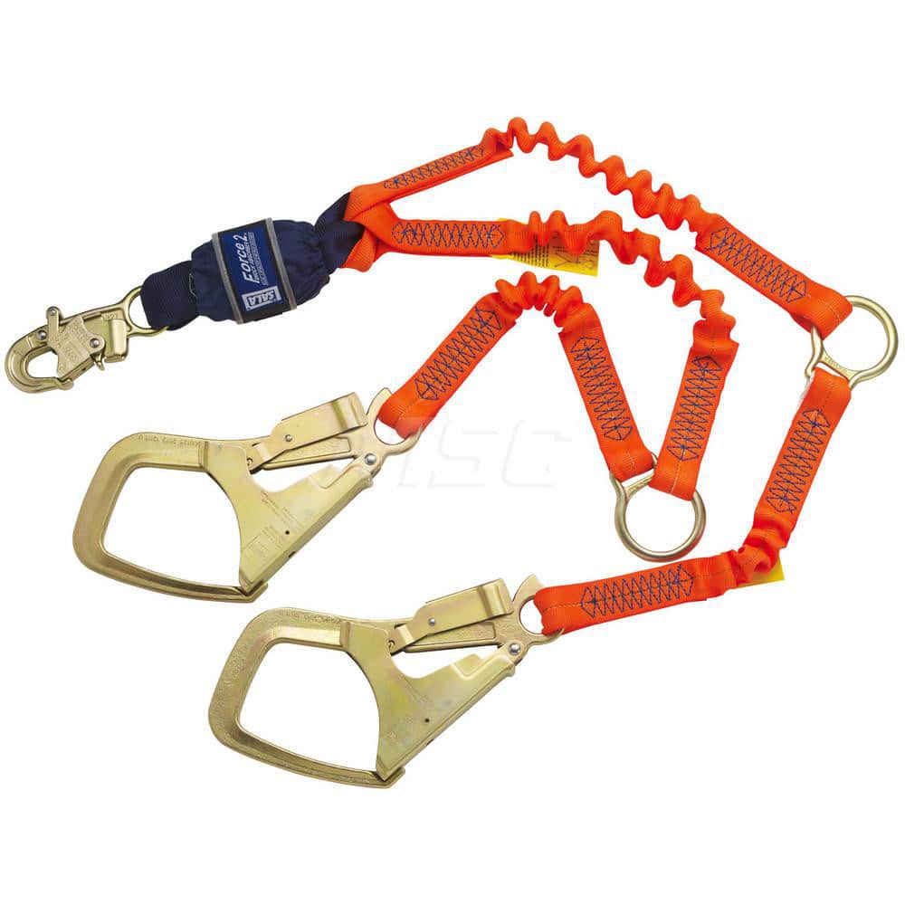 Lanyards & Lifelines; Load Capacity: 420lb; 190kg ; Lifeline Material: Polyester ; Capacity (Lb.): 420 ; End Connections: Snap Hook ; Maximum Number Of Users: 1 ; Anchorage Connection: Rebar Hook