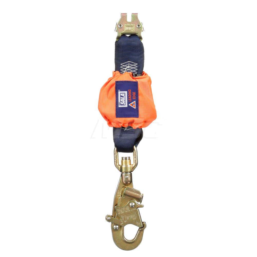 Lanyards & Lifelines; Load Capacity: 310lb; 141kg ; Lifeline Material: Polyester ; Length (Inch): 14 ; Capacity (Lb.): 310 ; End Connections: Snap Hook ; Maximum Number Of Users: 1