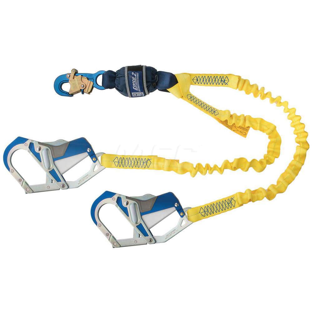 Lanyards & Lifelines; Load Capacity: 420lb; 190kg ; Lifeline Material: Polyester ; Capacity (Lb.): 420 ; End Connections: Snap Hook ; Maximum Number Of Users: 1 ; Anchorage Connection: Snap Hook