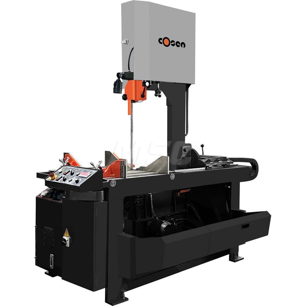 Vertical Bandsaw: Inverter Drive, 18" Throat Capacity, 22" Height Capacity