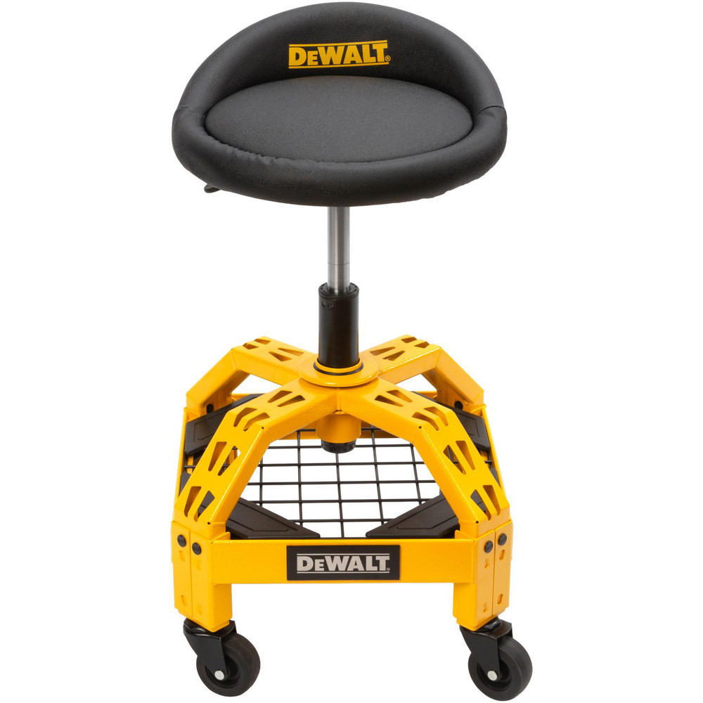 DeWALT - Swivel & Adjustable Stools: Base Type: Steel; Seat Material ...