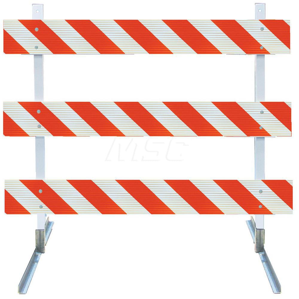 Plasticade - Traffic Barricades; Barricade Height (Inch): 83 ; Material ...