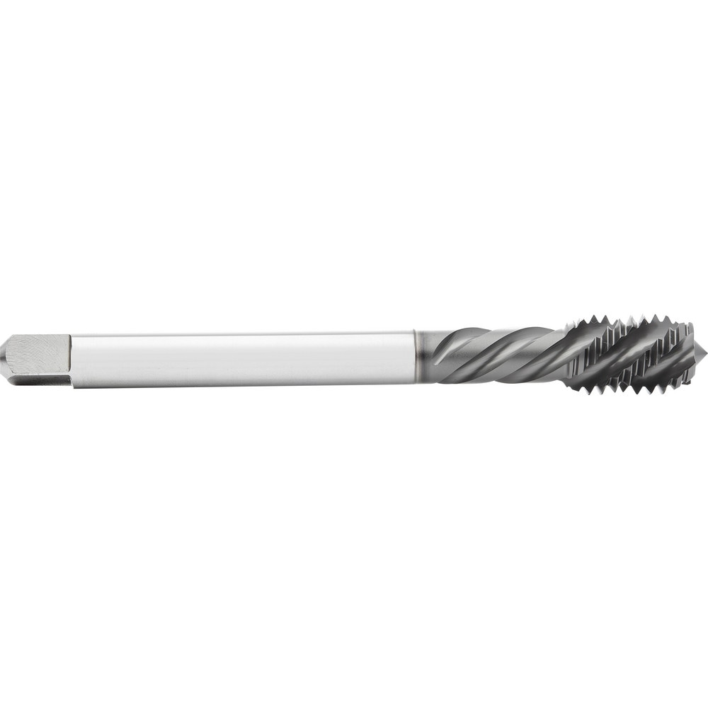 Emuge BU50C460.5005 Spiral Flute Tap: #6-32, UNC, 3 Flute, 2-3 P, 3B Class of Fit, High Speed Steel-E, GLT-1 Finish Image