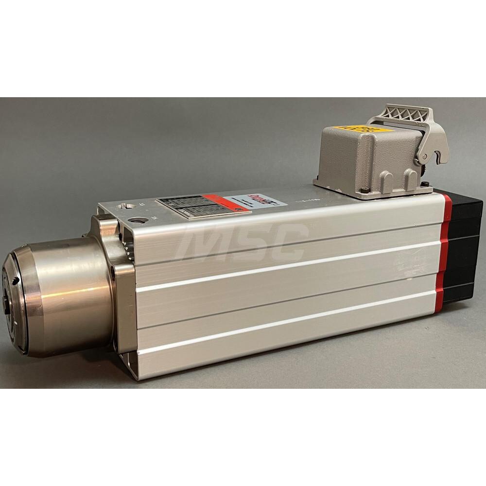 Electric High-Speed Spindles; RPM: 32000.000 ; Application: Milling; Drilling; Threading; Grinding; Cutting; Deburring; Sawing; Polishing; Sanding ; Wattage: 6500.000 ; Body Style: HSK E32 ; Overall Length (Decimal Inch): 15.53 ; Brushless Motor: No