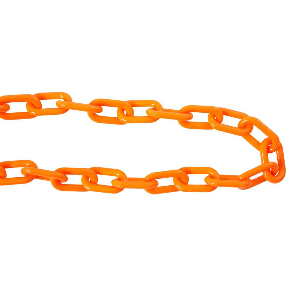 Barrier Chain: Orange, 50' Long