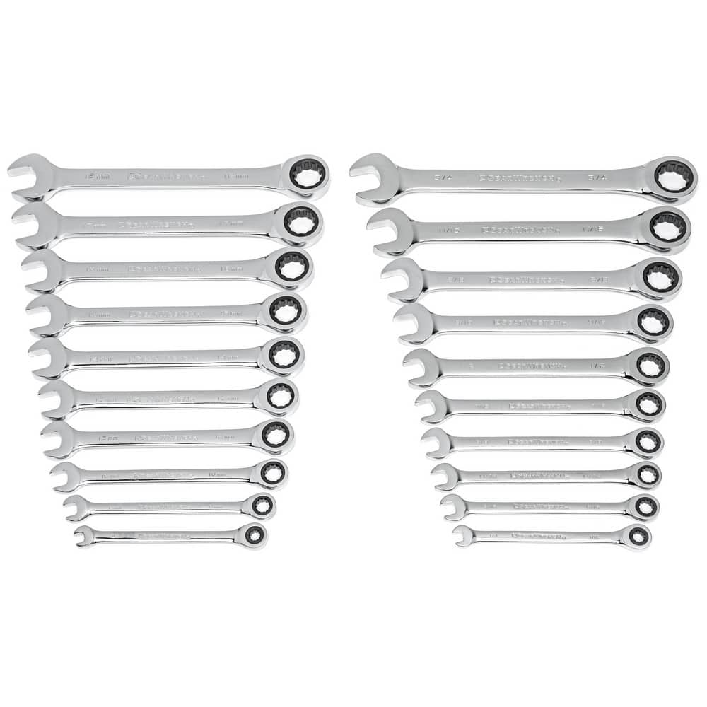 GEARWRENCH - Wrench Set: 12 Pc, Metric | MSC Industrial Supply Co.