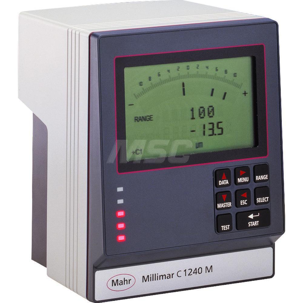 Electronic Gage Amplifiers & Accessories; Type: Compact Amplifier ; For Use With: Miscellaneous Probes ; Display Type: LCD