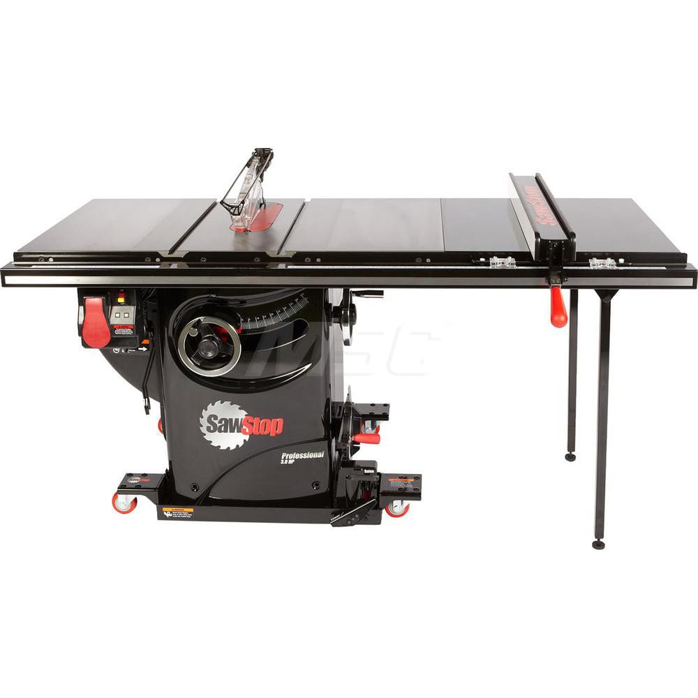 SawStop 3HP Professional Saw with 36" Professional TGlide fence system, rails