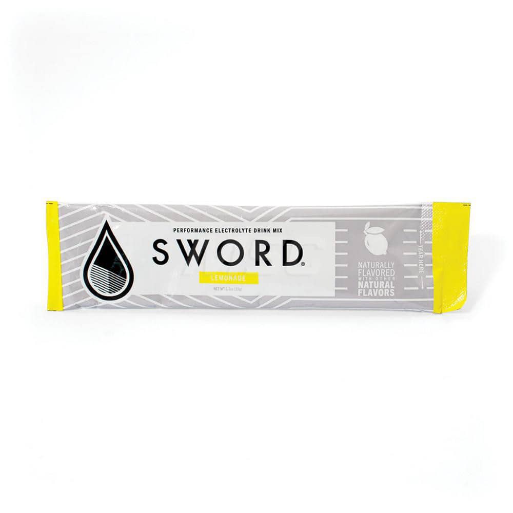 Sword Performance 01-01-01-50-LM Activity Drink: 1.02 oz, Packet, Lemonade, Powder, Yields 16.9 oz 
