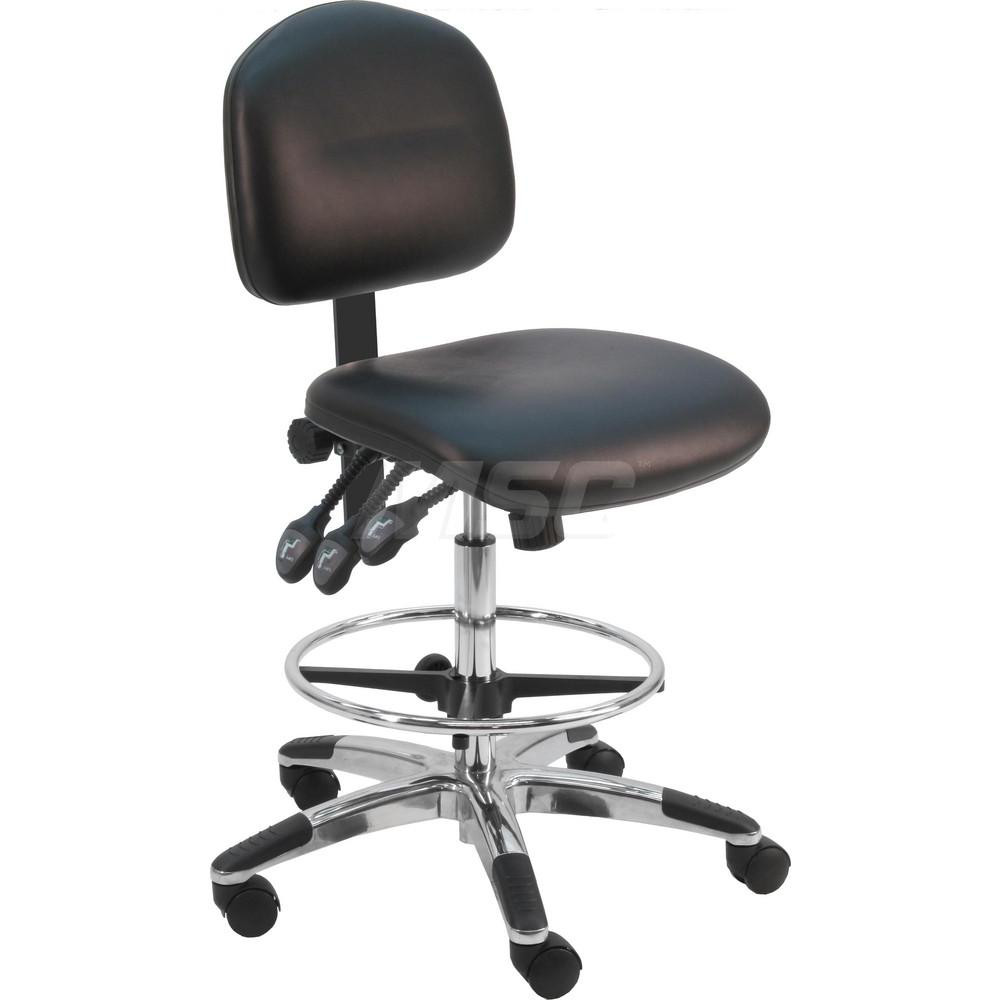 BenchPro Task Chair Vinyl, Black MSC Direct