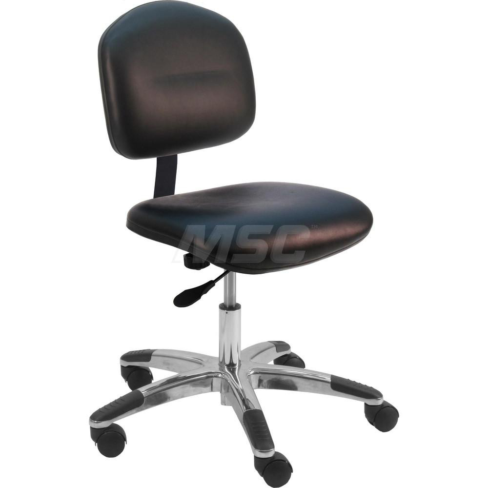 BenchPro Task Chair Vinyl, Black MSC Direct
