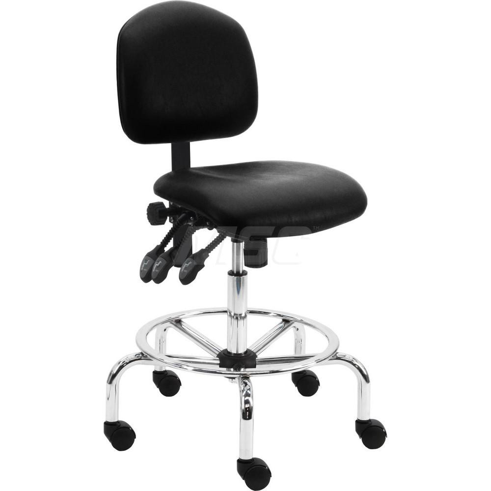BenchPro Task Chair Vinyl, Black MSC Direct
