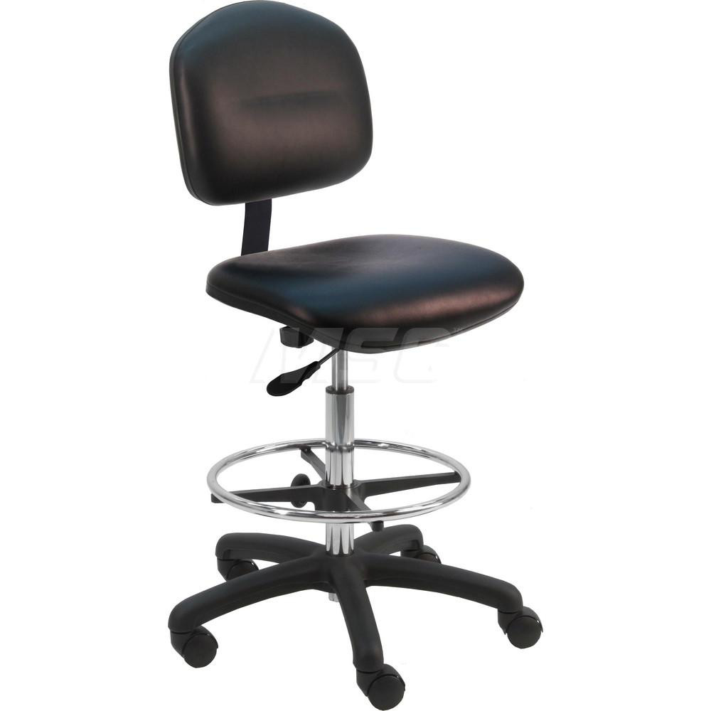 BenchPro Task Chair Vinyl, Black MSC Direct