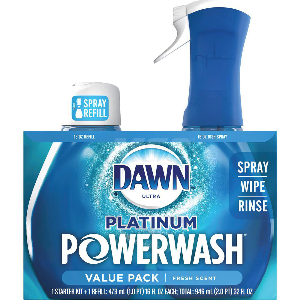 Dawn Dish Detergent; Type Platinum Powerwash Dish Spray ; Form