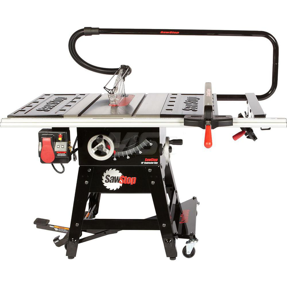 SawStop 1.75HP Contractor Saw with 30" aluminum extrusion fence