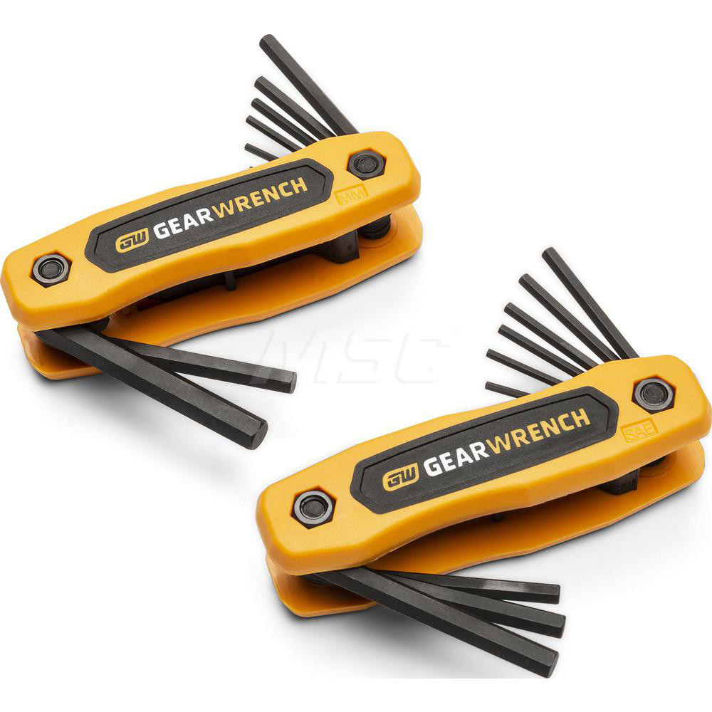 GEARWRENCH Hex Key Sets; Tool Type Hex; Handle Type FoldUp