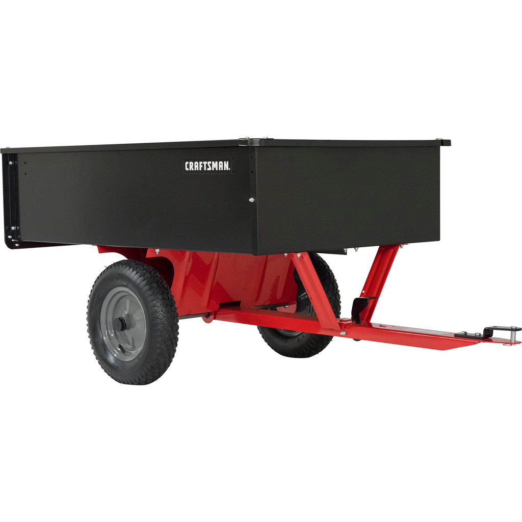 Craftsman Power Lawn & Garden Equipment Accessories: Accessory Type: Cart; For Use With: Any Riding Lawn Tractor w/ An Universal Hitch - Use with