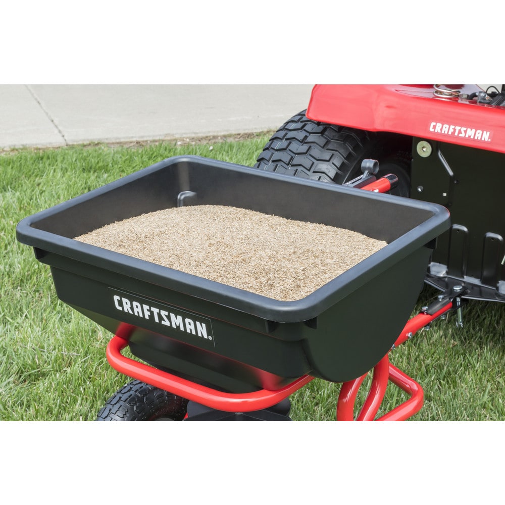 Craftsman Landscape Spreaders Type Tow Behind Capacity 85000