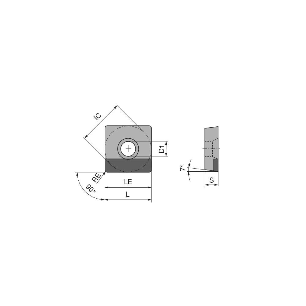 Ceratizit - Turning Insert: SCGW32.52FN_A4 CTDPD20, PCD | MSC ...