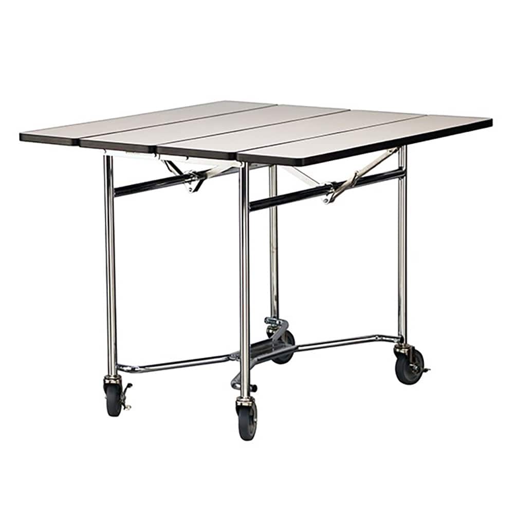 36" Wide x 30" High x 36" Deep, Mobile Room Service Table